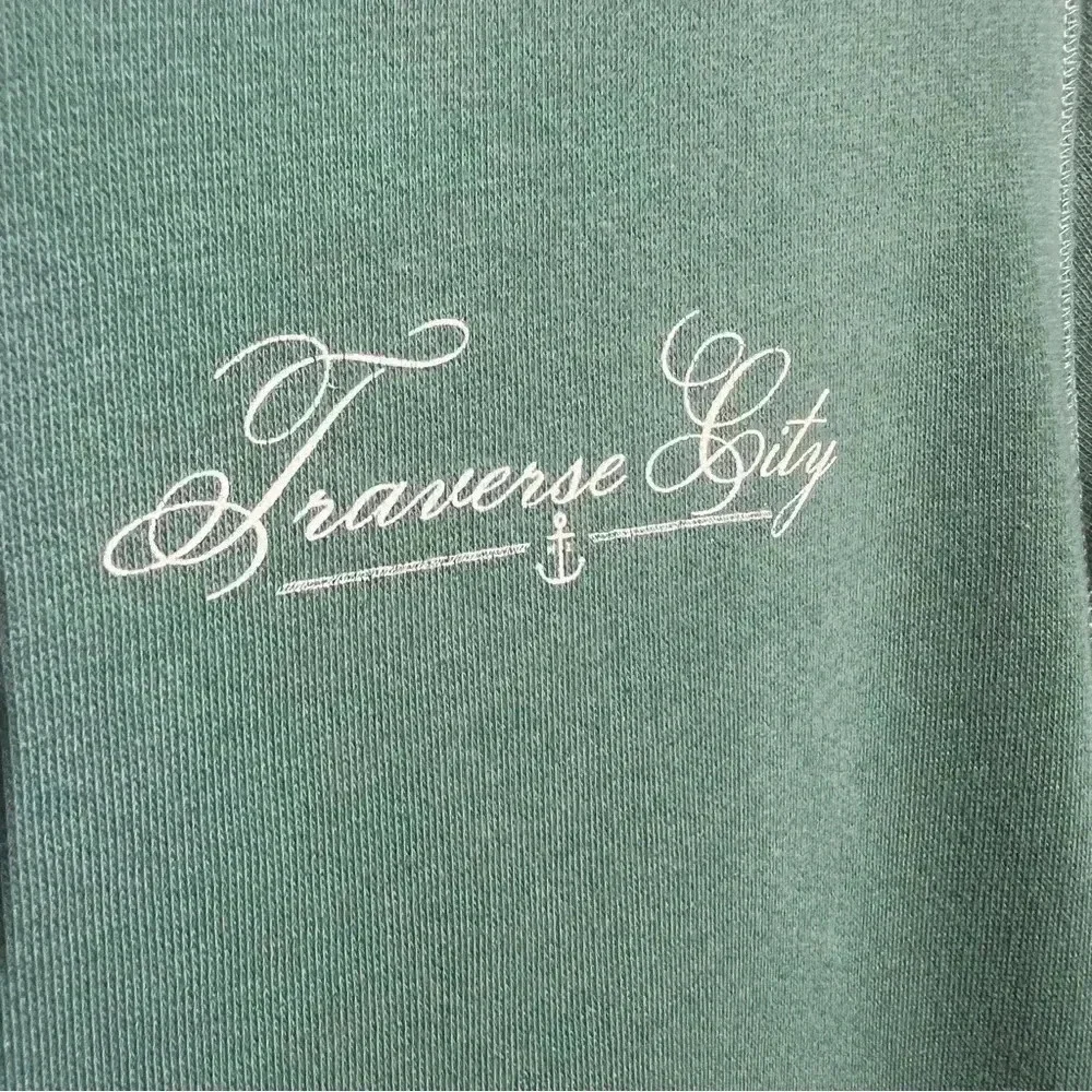 Gear Womens Zip Hood Traverse City Green Size Large
